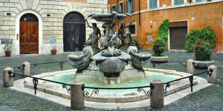 roman fountain