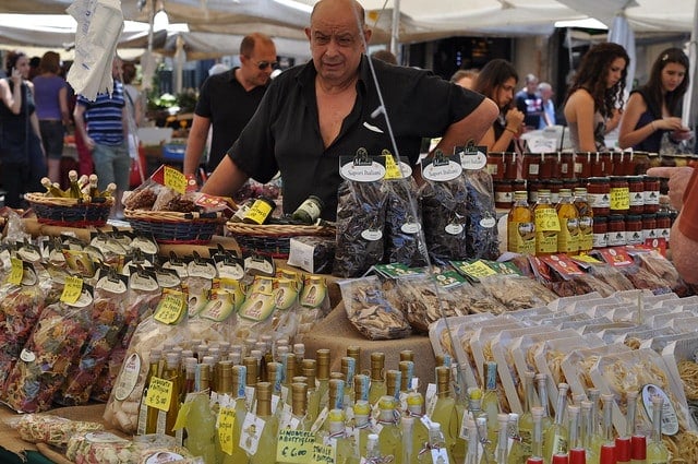 Market, Campo d&egrave; Fiori, Rome