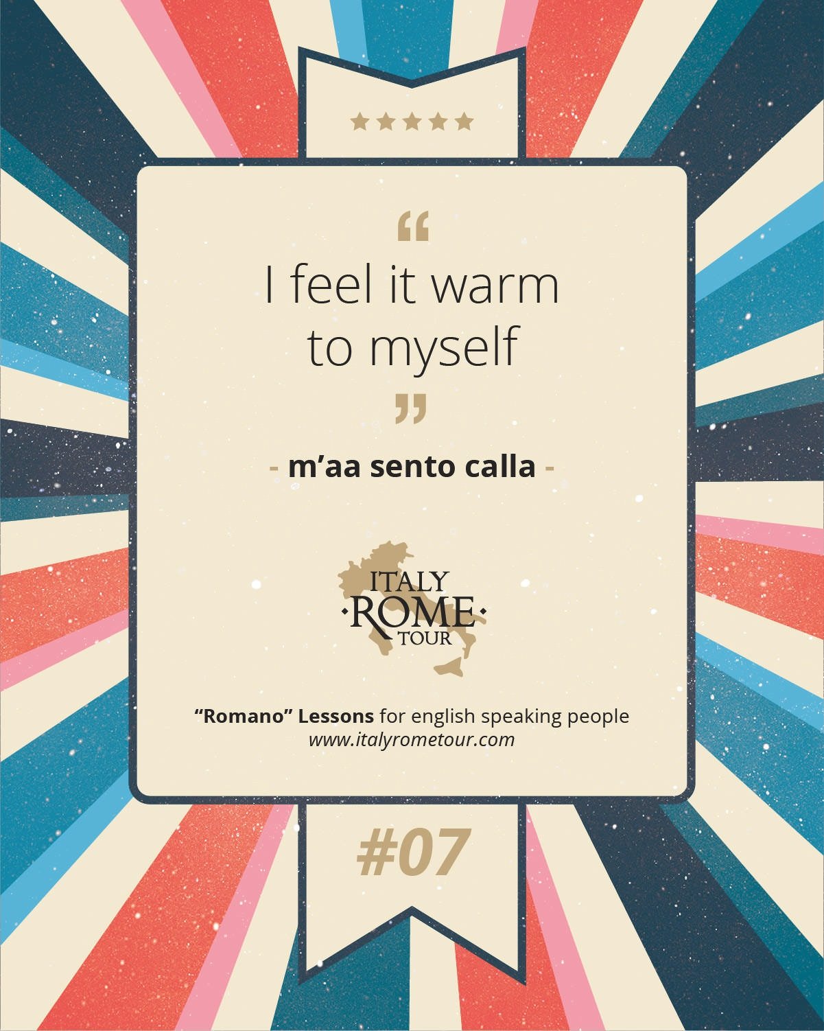 Roman Idiom Lessons - Italy Rome Tour