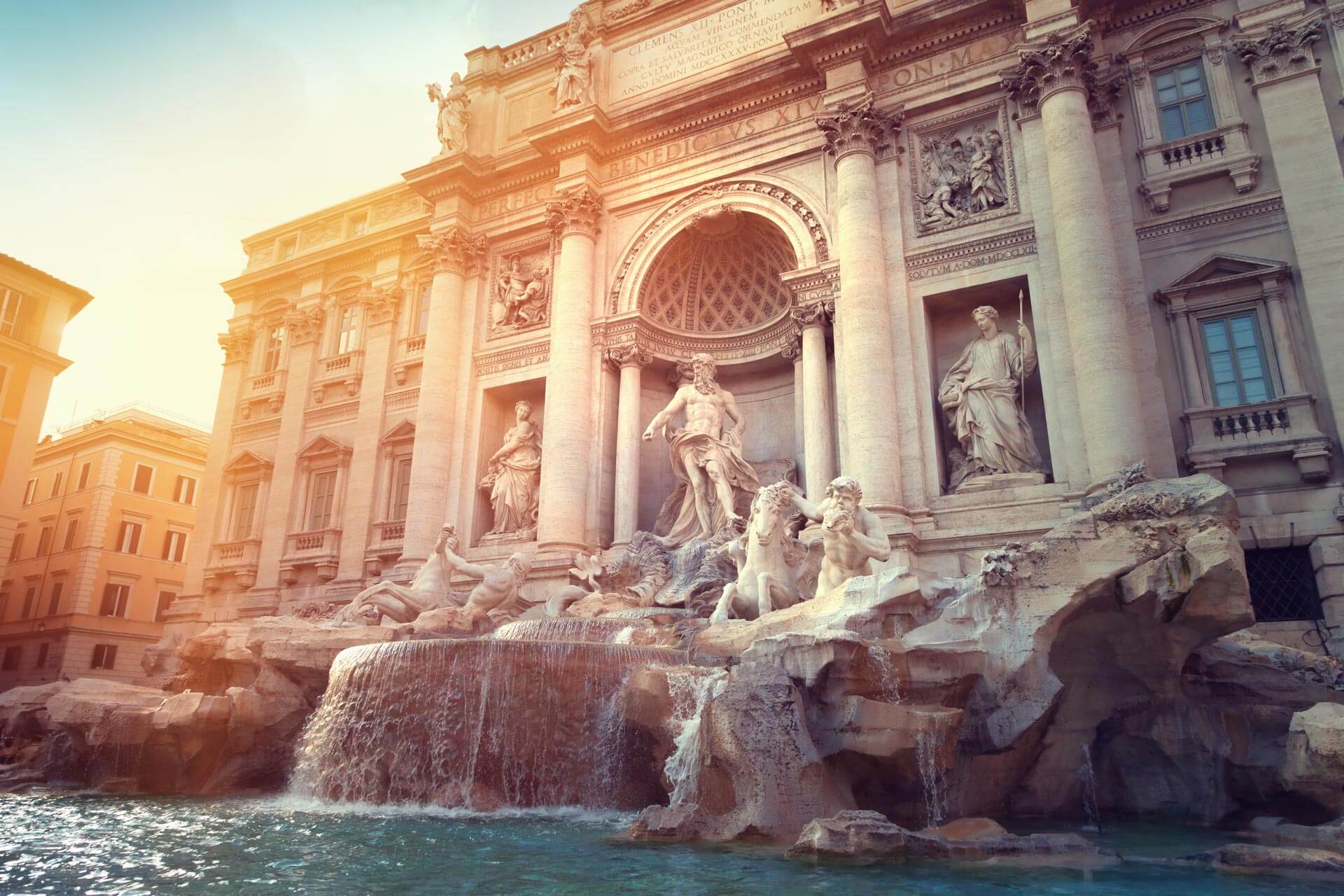 trevi fountain rome